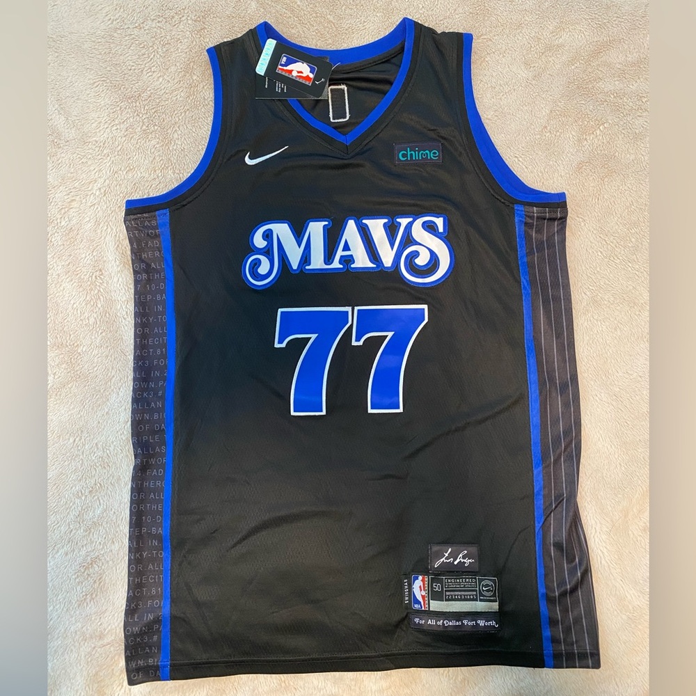 Mavs Doncic Basketball Jersey